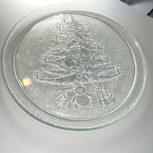 Holiday Serving Plate made in France